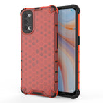 Per OPPO Reno4 PC a nido d'ape antiurto + custodia in TPU, For OPPO Reno 4 Pro, For OPPO Reno 4, For OPPO Reno4