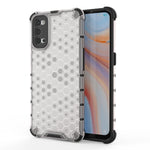 Per OPPO Reno4 PC a nido d'ape antiurto + custodia in TPU, For OPPO Reno 4 Pro, For OPPO Reno 4, For OPPO Reno4