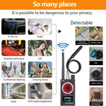 Rilevatore GPS e dispositivi di ascolto ZS-K18 con US Plug