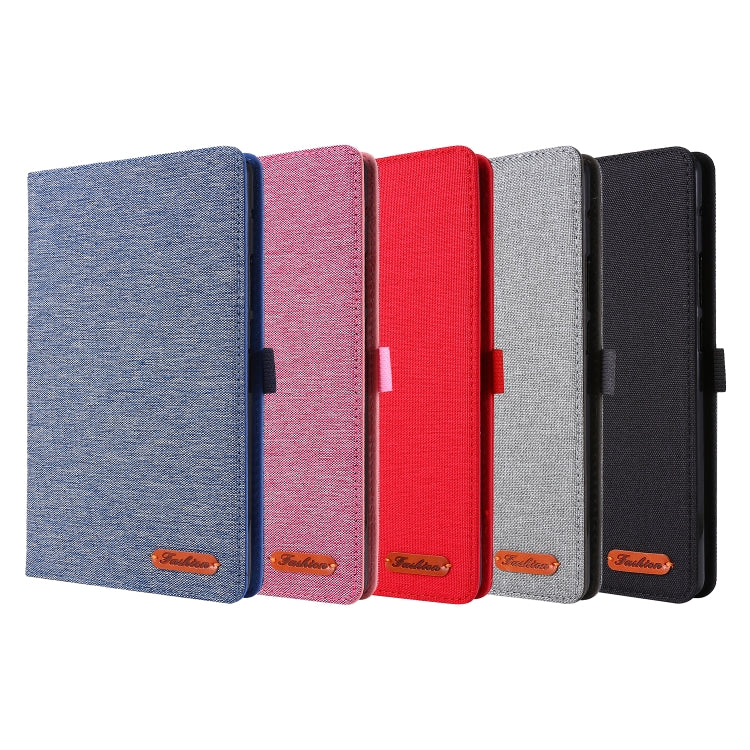 Flip orizzontale TPU + Custodia protettiva in pelle PU tessuto con scheda, For Huawei MatePad T8