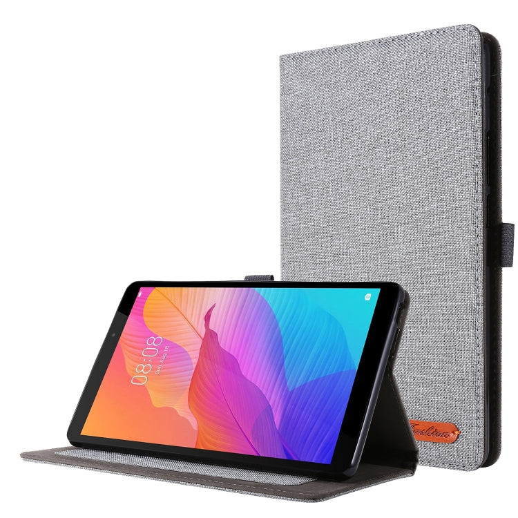 Flip orizzontale TPU + Custodia protettiva in pelle PU tessuto con scheda, For Huawei MatePad T8