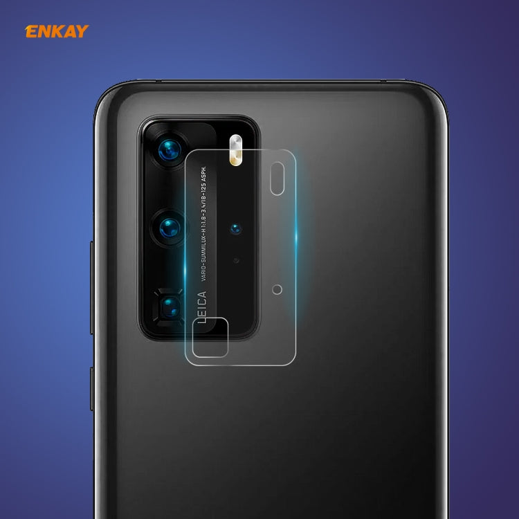 Hat-Prince ENKAY 0.2mm 9H 2.15D Obiettivo per fotocamera posteriore con bordo arrotondato Pellicola in vetro temperato, For Huawei P40 Pro, For Huawei P40, For Samsung Galaxy S20, For Samsung Galaxy S20+, For Samsung Galaxy S20 Ultra, For OnePlus 8 Pro...