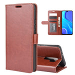 Per Xiaomi Redmi 9 R64 Texture Custodia protettiva a vibrazione orizzontale singola con supporto e slot per schede e portafoglio e cornice per foto, For Xiaomi Redmi 9