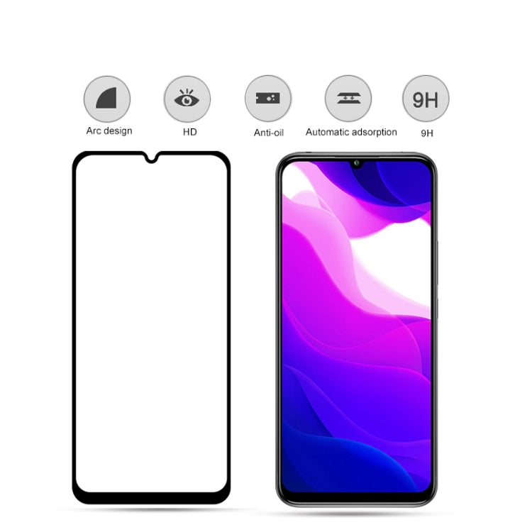 mocolo 0,33 mm 9H 3D Full Glue Curvo Pellicola in vetro temperato a schermo intero, For Xiaomi Mi 10 lite 5G, For Redmi K30 Pro, For Redmi Note 9, For Xiaomi Redmi Note 9s/9 Pro