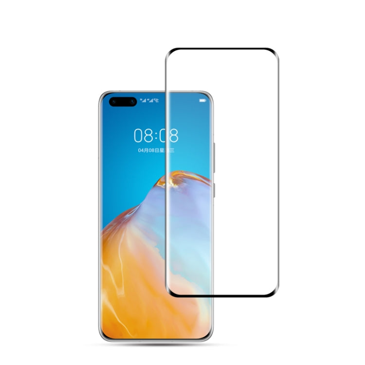 mocolo 0,33 mm 9H 3D Full Glue Curvo Pellicola in vetro temperato a schermo intero, For Huawei P40, For Huawei P40 Lite, For Huawei P40 lite E