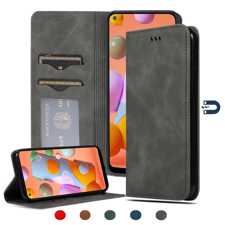 Custodia in pelle magnetica per Samsung Galaxy A01 A11 A21 A31