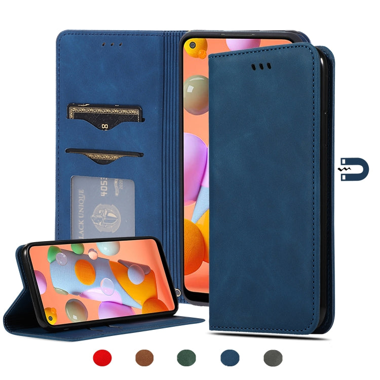 Custodia in pelle magnetica per Samsung Galaxy A01 A11 A21 A31
