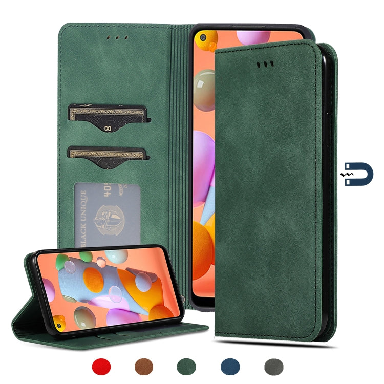 Custodia in pelle magnetica per Samsung Galaxy A01 A11 A21 A31