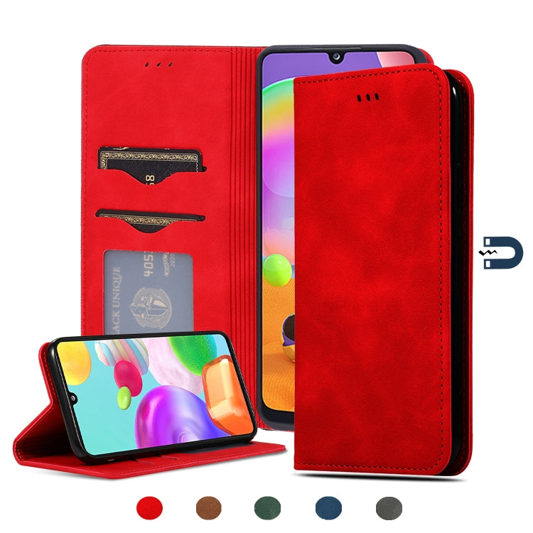 Custodia in pelle magnetica per Samsung Galaxy A01 A11 A21 A31