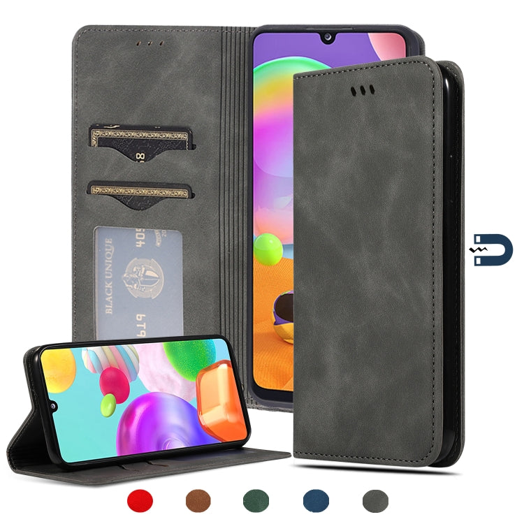 Custodia in pelle magnetica per Samsung Galaxy A01 A11 A21 A31