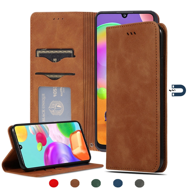 Custodia in pelle magnetica per Samsung Galaxy A01 A11 A21 A31