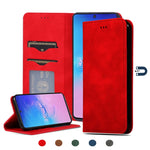 Custodia portafoglio in pelle per Samsung Galaxy S10 Lite