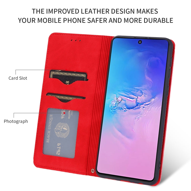Custodia portafoglio in pelle per Samsung Galaxy S10 Lite