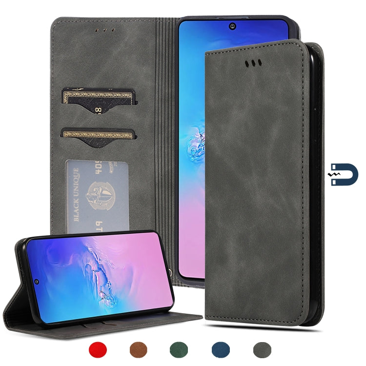 Custodia portafoglio in pelle per Samsung Galaxy S10 Lite