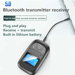 Adattatore Bluetooth 2 in 1 con display LCD per auto