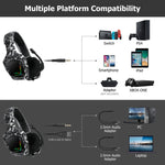 Cuffie gaming ONIKUMA K20 con microfono e luce RGB