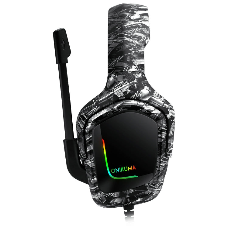 Cuffie gaming ONIKUMA K20 con microfono e luce RGB