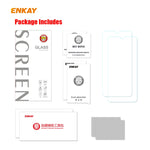 2 PZ ENKAY Hat-Prince 0.26mm 9H 2.5D Pellicola in vetro temperato con bordo curvo, For Xiaomi Mi 10 Lite /Redmi 10X 5G, For Redmi 10X 4G / Redmi Note 9, For Redmi Note 9S / Note 9 Pro, For Huawei P40, For Huawei P40 Lite, For Huawei Y5p, For Huawei Y6p...
