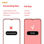 5 PZ ENKAY Hat-Prince Full Glue 0.26mm 9H 2.5D Pellicola a copertura totale in vetro temperato, For Xiaomi Mi 10 Lite /Redmi 10X 5G, For Redmi 10X 4G / Redmi Note 9, For Redmi Note 9S / Note 9 Pro, For Huawei P40, For Huawei P40 Lite, For Huawei Y5p   ...