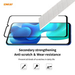 5 PZ ENKAY Hat-Prince Full Glue 0.26mm 9H 2.5D Pellicola a copertura totale in vetro temperato, For Xiaomi Mi 10 Lite /Redmi 10X 5G, For Redmi 10X 4G / Redmi Note 9, For Redmi Note 9S / Note 9 Pro, For Huawei P40, For Huawei P40 Lite, For Huawei Y5p   ...