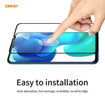 5 PZ ENKAY Hat-Prince Full Glue 0.26mm 9H 2.5D Pellicola a copertura totale in vetro temperato, For Xiaomi Mi 10 Lite /Redmi 10X 5G, For Redmi 10X 4G / Redmi Note 9, For Redmi Note 9S / Note 9 Pro, For Huawei P40, For Huawei P40 Lite, For Huawei Y5p   ...