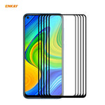 5 PZ ENKAY Hat-Prince Full Glue 0.26mm 9H 2.5D Pellicola a copertura totale in vetro temperato, For Xiaomi Mi 10 Lite /Redmi 10X 5G, For Redmi 10X 4G / Redmi Note 9, For Redmi Note 9S / Note 9 Pro, For Huawei P40, For Huawei P40 Lite, For Huawei Y5p   ...