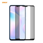 5 PZ ENKAY Hat-Prince Full Glue 0.26mm 9H 2.5D Pellicola a copertura totale in vetro temperato, For Xiaomi Mi 10 Lite /Redmi 10X 5G, For Redmi 10X 4G / Redmi Note 9, For Redmi Note 9S / Note 9 Pro, For Huawei P40, For Huawei P40 Lite, For Huawei Y5p   ...