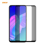 5 PZ ENKAY Hat-Prince Full Glue 0.26mm 9H 2.5D Pellicola a copertura totale in vetro temperato, For Xiaomi Mi 10 Lite /Redmi 10X 5G, For Redmi 10X 4G / Redmi Note 9, For Redmi Note 9S / Note 9 Pro, For Huawei P40, For Huawei P40 Lite, For Huawei Y5p   ...
