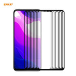 10 PZ ENKAY Hat-Prince Full Glue 0.26mm 9H 2.5D Pellicola a copertura totale in vetro temperato, For Huawei P40, For Huawei P40 Lite, For Huawei Y5p, For Huawei Y6p, For Huawei Honor X10 5G, For Huawei P40 Lite E, For Redmi 10X 4G / Redmi Note 9(10pcs)...