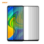 10 PZ ENKAY Hat-Prince Full Glue 0.26mm 9H 2.5D Pellicola a copertura totale in vetro temperato, For Huawei P40, For Huawei P40 Lite, For Huawei Y5p, For Huawei Y6p, For Huawei Honor X10 5G, For Huawei P40 Lite E, For Redmi 10X 4G / Redmi Note 9(10pcs)...