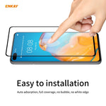 10 PZ ENKAY Hat-Prince Full Glue 0.26mm 9H 2.5D Pellicola a copertura totale in vetro temperato, For Huawei P40, For Huawei P40 Lite, For Huawei Y5p, For Huawei Y6p, For Huawei Honor X10 5G, For Huawei P40 Lite E, For Redmi 10X 4G / Redmi Note 9(10pcs)...