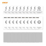 10 PZ ENKAY Hat-Prince Full Glue 0.26mm 9H 2.5D Pellicola a copertura totale in vetro temperato, For Huawei P40, For Huawei P40 Lite, For Huawei Y5p, For Huawei Y6p, For Huawei Honor X10 5G, For Huawei P40 Lite E, For Redmi 10X 4G / Redmi Note 9(10pcs)...