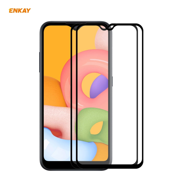 Pellicola vetro temperato Samsung Galaxy A31 2 pezzi