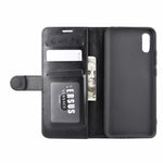 Per Xiaomi Redmi 9A R64 Texture Custodia protettiva a vibrazione orizzontale singola con supporto e slot per schede e portafoglio e cornice per foto, For Xiaomi Redmi 9A