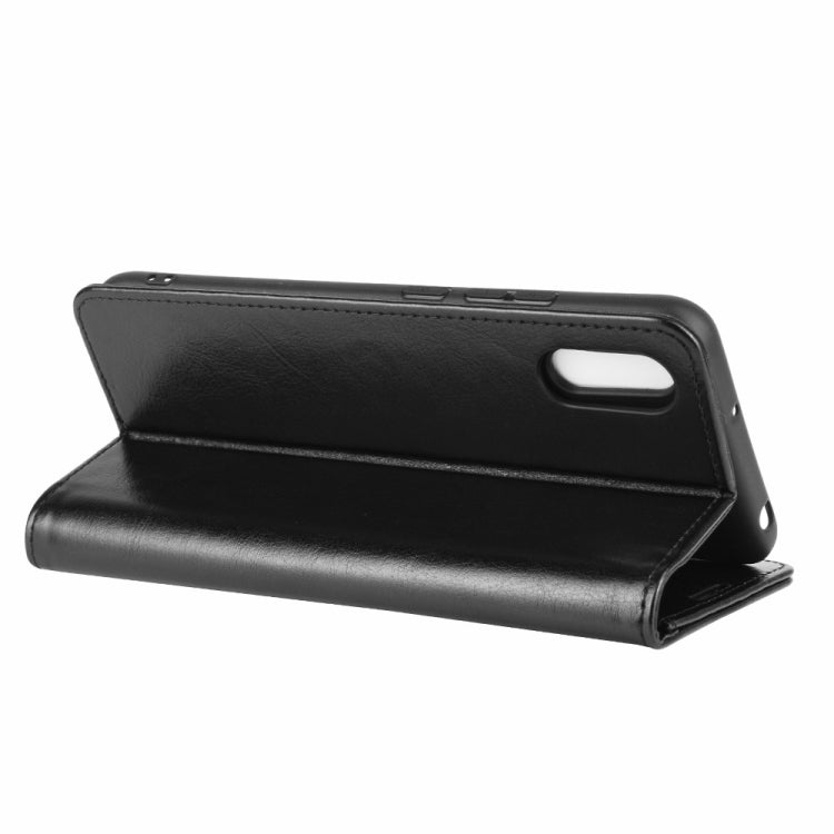 Per Xiaomi Redmi 9A R64 Texture Custodia protettiva a vibrazione orizzontale singola con supporto e slot per schede e portafoglio e cornice per foto, For Xiaomi Redmi 9A