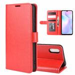 Per Xiaomi Redmi 9A R64 Texture Custodia protettiva a vibrazione orizzontale singola con supporto e slot per schede e portafoglio e cornice per foto, For Xiaomi Redmi 9A