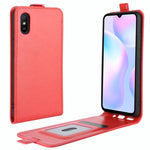 Per Xiaomi Redmi 9A R64 Texture Custodia protettiva in pelle a vibrazione verticale singola con slot per schede e cornice per foto, For Redmi 9A