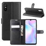 Per Xiaomi Redmi 9A Litchi Texture Custodia protettiva a vibrazione orizzontale con supporto, slot per schede e portafoglio, For Redmi 9A, For Xiaomi Redmi 9A