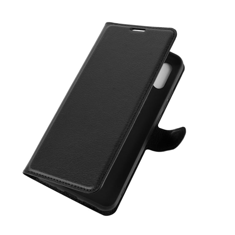 Per Xiaomi Redmi 9A Litchi Texture Custodia protettiva a vibrazione orizzontale con supporto, slot per schede e portafoglio, For Redmi 9A, For Xiaomi Redmi 9A