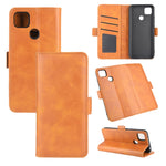 Per Xiaomi Redmi 9C Custodia in pelle a vibrazione orizzontale con fibbia magnetica a doppio lato con supporto e slot per schede e portafoglio, For Redmi 9C, For Xiaomi Redmi 9C