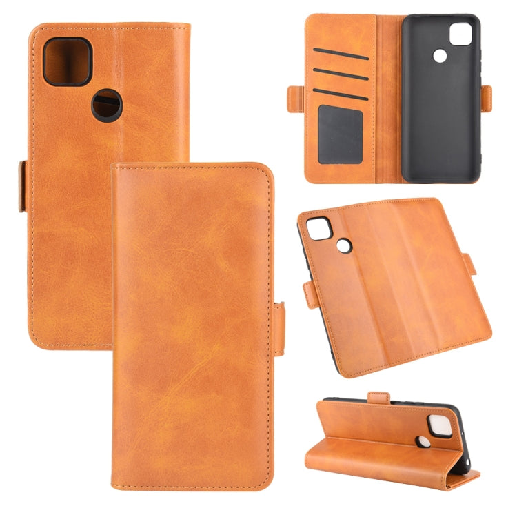 Per Xiaomi Redmi 9C Custodia in pelle a vibrazione orizzontale con fibbia magnetica a doppio lato con supporto e slot per schede e portafoglio, For Redmi 9C, For Xiaomi Redmi 9C
