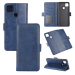 Per Xiaomi Redmi 9C Custodia in pelle a vibrazione orizzontale con fibbia magnetica a doppio lato con supporto e slot per schede e portafoglio, For Redmi 9C, For Xiaomi Redmi 9C