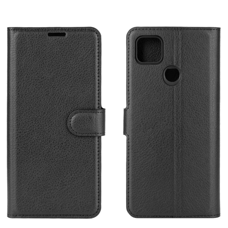 Per Xiaomi Redmi 9C Litchi Texture Custodia protettiva a vibrazione orizzontale con supporto, slot per schede e portafoglio, For Redmi 9C, For Xiaomi Redmi 9C