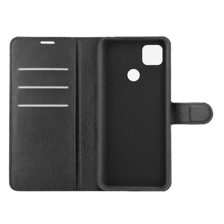 Per Xiaomi Redmi 9C Litchi Texture Custodia protettiva a vibrazione orizzontale con supporto, slot per schede e portafoglio, For Redmi 9C, For Xiaomi Redmi 9C