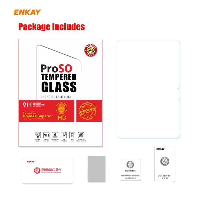 Pellicola vetro temperato per Samsung Galaxy Tab S7 0,33 mm 9H