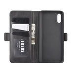 Per Xiaomi Redmi 9A Custodia in pelle a vibrazione orizzontale con fibbia magnetica a doppio lato con supporto e slot per schede e portafoglio, For Redmi 9A, For Xiaomi Redmi 9A