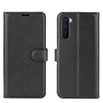 Per OnePlus Nord Litchi Texture Custodia protettiva a vibrazione orizzontale con supporto, slot per schede e portafoglio, For OnePlus Nord