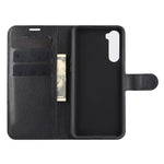 Per OnePlus Nord Litchi Texture Custodia protettiva a vibrazione orizzontale con supporto, slot per schede e portafoglio, For OnePlus Nord