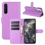 Per OnePlus Nord Litchi Texture Custodia protettiva a vibrazione orizzontale con supporto, slot per schede e portafoglio, For OnePlus Nord