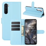 Per OnePlus Nord Litchi Texture Custodia protettiva a vibrazione orizzontale con supporto, slot per schede e portafoglio, For OnePlus Nord